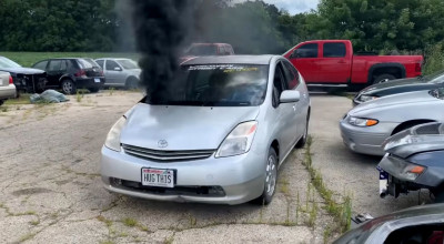 (VIDEO) Vezi cum arată acest Prius unic, echipat cu motor diesel și tracțiune spate! - Photo