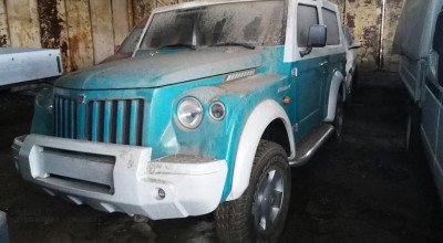 (FOTO) Mai multe prototipuri abandonate marca GAZ, au fost găsite într-un hangar secret! - Photo