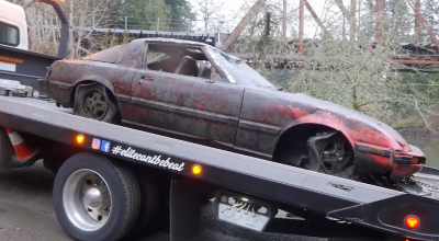 (VIDEO) O echipă de scafandrieri au găsit o adevărată colecție de mașini pe fundul unui râu! - Photo