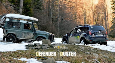 Land Rover Defender D90 versus Dacia Duster? (VIDEO) - Photo