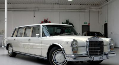 Arată ”vechi” doar pe dinafară, dar ce ascunde în interior e din altă lume: Mercedes-Benz 600 Pullman Maybach Restomod - Photo