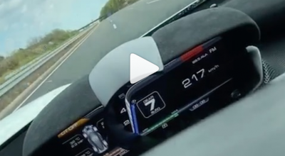 (VIDEO) A renunțat la carantină și a ieșit să se plimbe cu 372 km/h la volanul unui Ferrari LaFerrari! - Photo