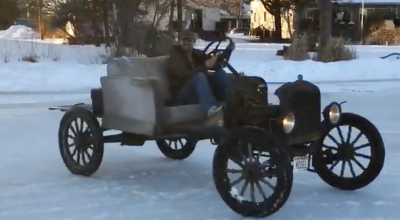 (VIDEO) Drift cu Ford Model T, prima mașină din istorie asamblată pe banda rulantă! - Photo