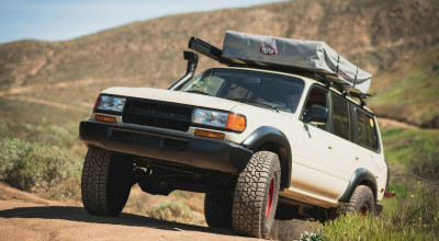 Land Cruiser-ul cu 500.000 km la bord și un cort pe acoperiș, ar putea fi salvarea în aceste zile dificile - Photo