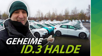 VW a creat noul ID.3 pentru a evita amenzile de miliarde de euro? Vezi o parcare cu 2000 de EV-uri abandonate! (VIDEO) - Photo