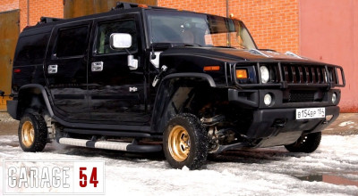 Video viral: Vezi cum se comportă un HUMMER H3 încălțat în jante R13! - Photo