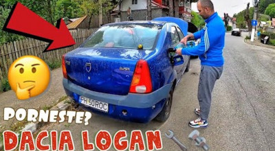 (VIDEO) Mai pornește oare motorul unei Dacia Logan după o pauză de cinci ani? Răspunsul l-au aflat bloggerii români - Photo