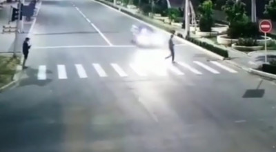 (VIDEO) Accident tragic la Tiraspol! Un pieton a fost lovit mortal în timp ce traversa regulamentar - Photo