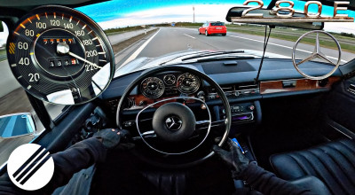 (VIDEO) A mers pe autostradă cu un Mercedes-Benz 280E din 1973 pentru a atinge peste 200 km/h! - Photo