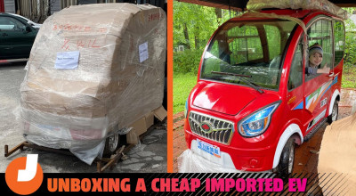 Vezi cum arată cel mai ieftin vehicul electric din lume! Costă mai puțin de 1.000 de dolari și este livrat într-o cutie de carton - Photo
