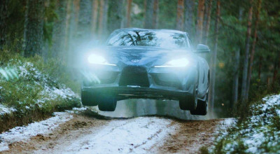 Rally-uri cu noua Toyota Supra. Prin zăpadă, noroi și drum forestier, ca peștele în apă (VIDEO) - Photo