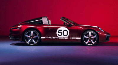 Nou, dar și vechi! Porsche îmbină prezentul cu trecutul în modelul 911 Targa Heritage Edition - Photo