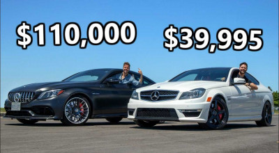 Vechiul C63 AMG Coupe sau noul C63 AMG S Coupe? Ambele ar putea fi ultimile C63-uri cu V8 (VIDEO) - Photo