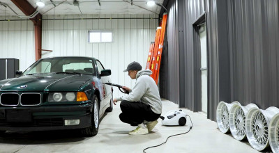 (VIDEO) Un atelier de detailing a lucrat cu sârguință pentru a împrospăta un BMW E36 Cabrio! Vezi ce a ieșit - Photo