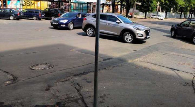 Limitator de viteză din asfalt, apărut peste noapte la una dintre cele mai aglomerate intersecții a sec. Botanica! Află ce zic autoritățile - Photo