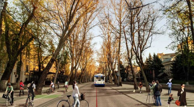 Strada 31 august 1989 ar putea deveni o zonă unde pietonii și bicicliștii au aceleași drepturi ca și automobilele! - Photo