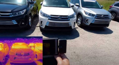 (VIDEO) Află până la ce temperatură se încing mașini de diferite culori de la staționarea îndelungată la soare! - Photo