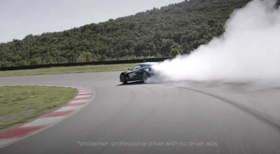 (VIDEO) Drift superb realizat de Rimac C_Two, hypercarul electric de 1.887 CP! - Photo