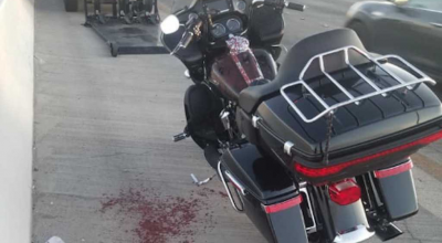 Imagini cu impact emoțional! Asta poți păți atunci când porți o cască moto de tip deschis - Photo