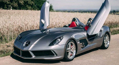 Un exemplar al exclusivistului Mercedes-Benz SLR Stirling Moss a fost scos la licitație! - Photo