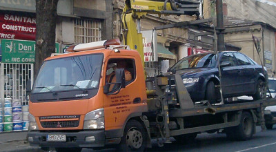 Idee de afacere, poliția caută companii care să evacueze mașinile parcate neregulamentar - Photo