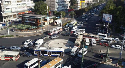 Aerul din capitală, tot mai poluat din cauza traficului intens și a numărului mare de mașini! - Photo