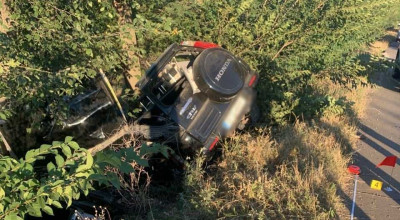 Un polițist a decedat în această dimineață în urma unui accident produs în apropiere de Bulboaca - Photo