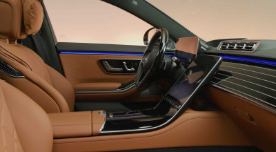 (GALERIE FOTO) Interiorul noului Mercedes-Benz S-Class W223 a fost deconspirat în totalitate! Află ce noutăți prezintă - Photo