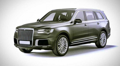 Iată primele imagini oficiale cu Aurus Komendant, SUV-ul lui Putin în versiunea de serie - Photo