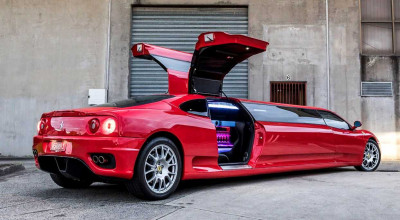A fost scoasă la vânzare cea mai rapidă limuzină! Are la bază un Ferrari 360 Modena și oferă 400 CP - Photo