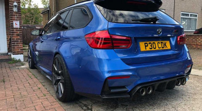 Mașina pe care BMW refuză să o facă, a construit-o un MOLDOVEAN în Anglia! BMW M3 F81 Touring - Photo