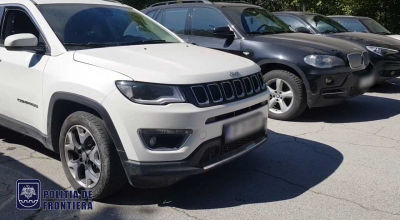 (VIDEO) Mașini de lux sustrase din UE, în valoare de 2.5 milioane lei, ridicate de Poliția de Frontieră - Photo