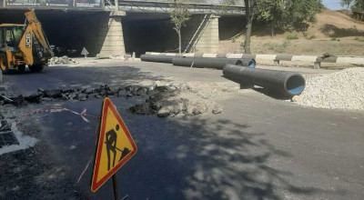 Nu a durat mult. Pe Strada Albișoara deja au spart asfaltul PROASPĂT pentru a instala niște țevi! (VIDEO) - Photo