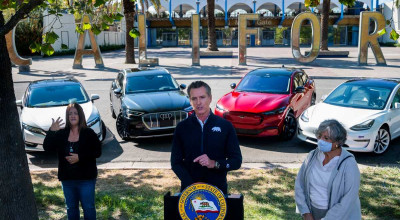 Guvernatorul Californiei a interzis comercializarea mașinilor echipate cu motoare cu ardere internă, chiar și a celor hybrid - Photo