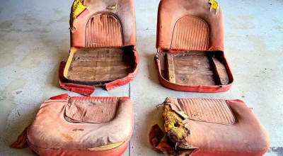 Aceste scaune într-o stare deplorabilă de pe un Chevrolet Corvette se vând cu 90.000 de dolari! Află de ce - Photo