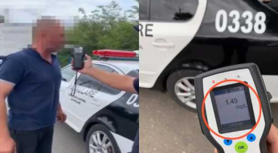 (VIDEO) Un șofer de camion, prins beat criță la frontieră! Avea 1.45 mg/l în aerul expirat - Photo