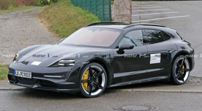 Noul Porsche Taycan Cross Turismo, surprins necamuflat! Se va lansa în 2021 - Photo