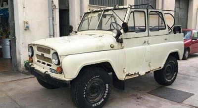 În Italia a fost scos la vânzare un UAZ rar cu motor diesel, care a prins praf într-un garaj timp de 28 de ani - Photo