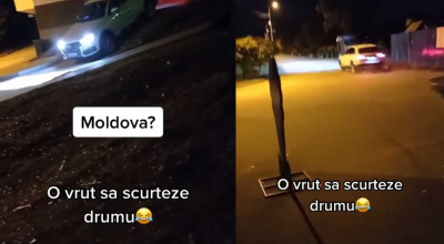 (VIDEO) Un șofer tupeist la volanul unui Audi Q7 a coborât scările din parcul Valea Morilor! Acum este căutat de poliție - Photo