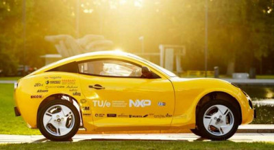 Un grup de studenți din Olanda a construit un vehicul electric inedit din materiale reciclate - Photo