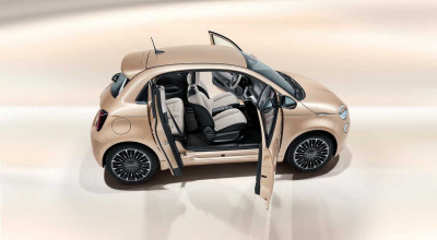 Fiat 500e debutează în varianta 3+1, cu o portieră adițională, și primește o versiune mai accesibilă - Photo