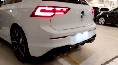 Video EXCLUSIV! Vezi cum răsună eșapamentul noului Golf 8 R care va fi prezentat pe 4 noiembrie - Photo