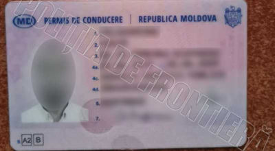 Un tânăr a fost depistat în trafic de două ori cu permisul de conducere falsificat - Photo
