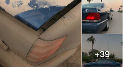 În IRAK un Mercedes-Benz W140 600 SEL a stat sub praf ani buni de zile. Arată ca nou după spălare! - Photo