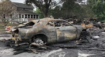 Îți vine să crezi că acest Dodge Challenger SRT Hellcat ARS a putut fi readus la viață?! (VIDEO) - Photo