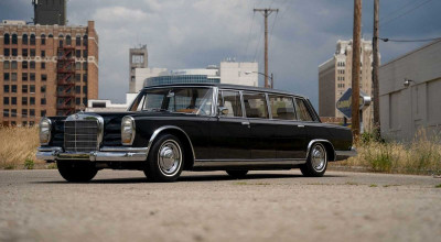 A fost scos la vânzare etalonul luxului anilor '60, legendarul Mercedes 600 Pullman - Photo