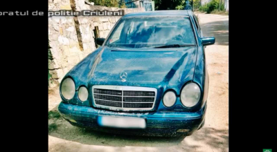 (VIDEO) Șoferul unui Mercedes a fost reținut pentru drift, de poliția de la Criuleni - Photo