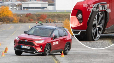 (VIDEO) Cea mai potentă versiune Toyota RAV4 PHEV, a eșuat rușinos Testul Elanului - Photo