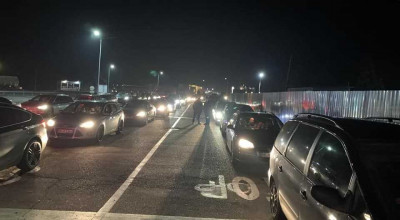 Cozi imense la intrarea în țară, iar pe deasupra și agricultorii vor să blocheze Vama Leușeni! - Photo