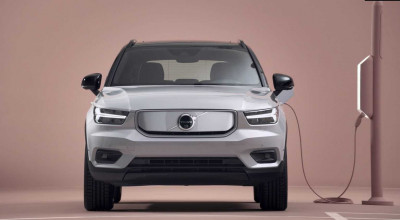 Volvo se pregătește de lansarea celui de-al doilea model pur electric din gamă. Debutul este programat pentru martie 2021 - Photo